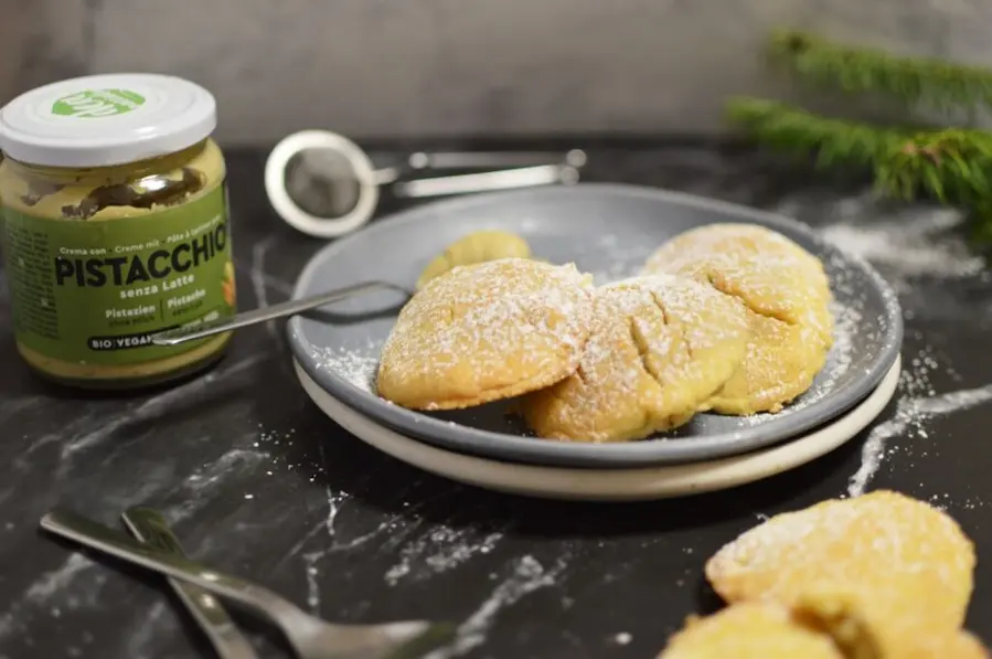 Biscotti cuor di pistacchio